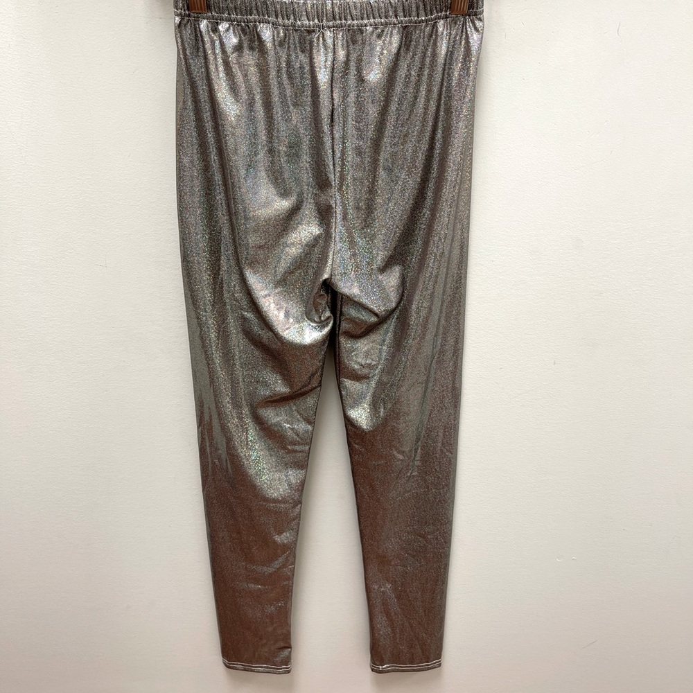 NWOT Holographic leggings
